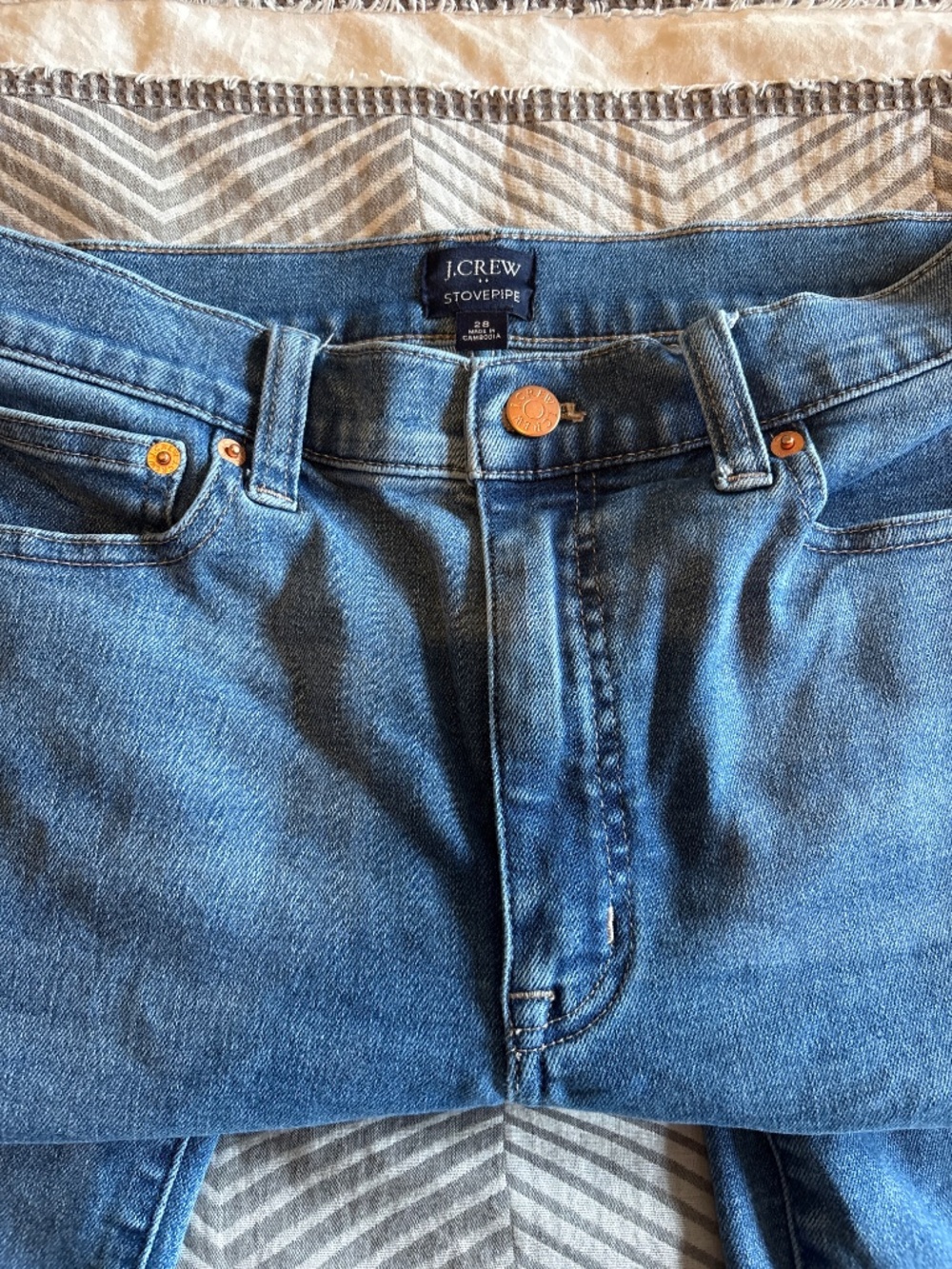 J.Crew Stovepipe Women’s Jeans Size 28 - Picture 4 of 5